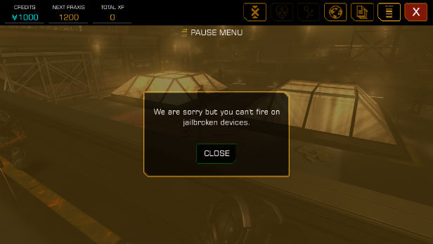 Deus Ex Jailbreak Fiasco